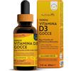 Nutravita Vitamina D3 Gocce - 1000 UI per Goccia Alto Dosaggio - 2000 Gocce in 6