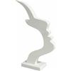 Supporto per Occhiali con Sagoma Profilo Umano Decorativo Portaoggetti Moderno