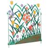 Reusable Iron Fence Decorative Border for Garden Flower Bed Lawn Use