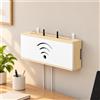 Mobiletto Porta Router Wi-Fi da Parete per Camera da Letto