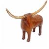 Scultura di Toro Longhorn Realistico Statua di Toro con Corna Lunghe Dettagliato