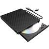 No Masterizzatore CD/DVD Esterno Multifunzionale Nero con Slot /TF e USB3.0 Un7749