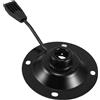 Black Sturdy Iron Office Chair Tilt Control Base with Lift Handle for Work Stool