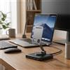 per Hub di Espansione USB 3.0 con 4 per porte e 360 Rotante Pieghevole Supporto