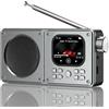No Spettacoli Bluetooth Display LCD 87.5-108MHz Supporto Portatile Aux TF I8O1