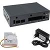 No Per In Alluminio - con Ventola Alimentatore CC 12V 5A7077
