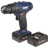 FERM FERCDM1119 - Trapano avvitatore portatile 12V 1,5Ah - batteria Li-Ion - velocità