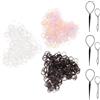 Zeminri 3000 Pezzi Elastici Capelli con 6 Pezzi Strumento per Treccia per La Coda Resist