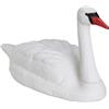 Relaxdays Cigno decorativo xxl Ornamento da giardino Durevole 1,2 kg Cigno galleggiante