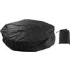 Boxwizard Copertura vasca idromassaggio gonfiabile impermeabile 190cm, argento