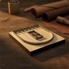 Fustella con Base in Legno Affilata Utensile Durevole per Artigiani
