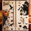 23 Pezzi Vetrofanie di Halloween senza Colla Vetrofania di Halloween per Vetri