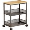Carrello da Cucina con Ruote Girevole Carrello da Cucina Robusto