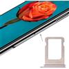 Carrellino Porta SIM per iPhone X Argento Silver SIM Tray Ricambio