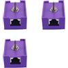 No 3X Rete RJ45 LAN CAT5/CAT6 Interruttore di Controllo A Doppino Intrecciato 4996