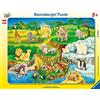 Ravensburger - 06052 8 - Puzzle Didacta 14 Pezzi - Allo Zoo
