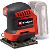Einhell Smerigliatrice a batteria TE-OS 18/113, 3 X Li-Solo Power X-Change (18 V, levigatrice orbitale, 3 X piastre abrasive intercambiabili, circuito oscillante da 1,8 mm, accessori senza batteria)