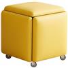 Sgabello modulare a cubo 5 pezzi con struttura robusta, 5 in 1, trasformabile.