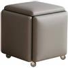 Sgabello modulare a cubo 5 pezzi con struttura robusta, 5 in 1, trasformabile.