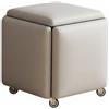 Sgabello modulare a cubo 5 pezzi con struttura robusta, 5 in 1, trasformabile.