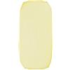 ANDY & HELEN® - Lenzuolo con angoli elasticizzati per Sotto Culla/carrozzina in 100% cotone, Giallo