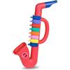 Bontempi Sassofono Giocattolo 8 Chiavi Colorate, 28 cm, Bambini | Sassofono giocattolo con 8 chiavi/note colorate, lunghezza 28 cm, per avvicinare i bambini alla musica.