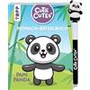 TOPP Cutie Cutes - Mitmach-Rätselbuch. Pami Panda: mit radierbarem Gelstift, Motiv Panda