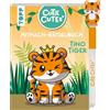 TOPP Cutie Cutes - Mitmach-Rätselbuch. Tino Tiger: mit radierbarem Gelstift, Motiv Tiger