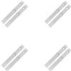 Silver Metal Pivot Bar for Tilt Windows Heavy Duty Window Hardware Replacement