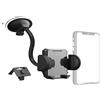 Hama EURL Hama Universal Car Phone Holder Kit (2-in-1 Car Phone Holder, Air Vent Clip and