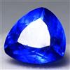 Senza marchio Tanzanite blu Tanzania certificata naturale 5,50 ct 10 x 10 mm trilioni di ge...