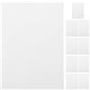 Durable Water Soluble Embroidery Stabilizer White Nonwoven Sheets DIY Sewing