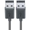 Cavo Dati Usb 2.0 Maschio - Maschio Prolunga 5 Mt 480Mbps Computer Usb2.0-M5.0M