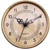 Inserto Orologio con Mollette Dorato Meccanismo Orologio da Incasso Compatto