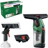 Bosch GLASSVAC Lavavetri (batteria Compact Power BA 4 V 2,0 Ah, flacone spray con panni in tessuto, testa di aspirazione piccola, scatola di cartone)