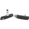 Aztec V-type one-piece brake blocks, Kevlar Plus with rim rake