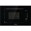 Hisense HB20MOBX5G, Microonde a Incasso 20 litri, Apertura Porta a Sinistra, Display LED con Pulsanti, 8 programmi, 800 W, Grill tubolare, Color Nero