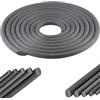 cyclingcolors nastro in schiuma PE isolante sigillante giunti guarnizione cordone riempi fughe tondo porta finestra isolamento acustico (Ø8mm x 3 metro)
