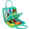 Busy Board in Feltro Morbido Quiet Book Leggero per Asilo Nido, Bambini Piccoli