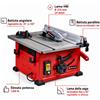 Einhell Sega circolare con banchetto Einhell TC-TS 8 inclinabile 45° Potenza 1200W