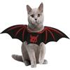 Divertente Halloween Dog Bat Wing Pets Cat Costume Abbigliamento Per Cosplay