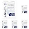 Matt - Age Activ Maschera Viso Rimpolpante Monouso in Tessuto - Pratica e Senza Risciacquo - Acido Ialuronico Puro 3P - 1 Maschera (Confezione da 5)