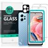 2 Pezzi Pellicola Protettiva per Xiaomi Redmi Note 12 4G(6,67 Pollici) 1 Pezzo