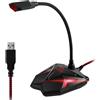 Microfono da Tavolo Scrivania Meeting Voice Conferenze Gaming PC USB Q55