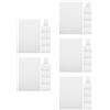 Durable Self Adhesive Water Soluble Stabilizer Sheets for Machine Embroidery Use