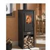 BLIST Stufa Legna 7 Kw Berna Lux S Antracite