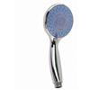 Cleafe Soffione Doccia 9.5x22 cm Rotondo Doccetta Multigetto Doccino Bagno Moderno