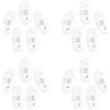Transparent Soft Silicone Nose Pads for Eyeglasses Durable Cushioned Replacement