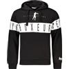 BOXEUR DES RUES FELPA SENZA ZIP UOMO NERO