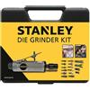 Stanley® Air Compressors Stanley Kit Levigatrice Pneumatica Con 10 Mole 6 & 3 mm Mandrini SAC160153X